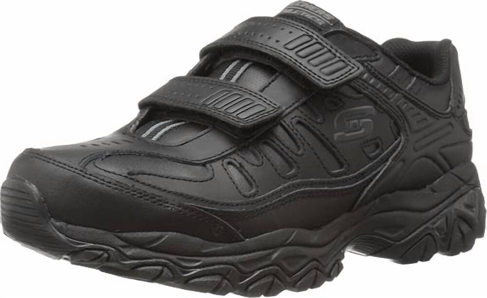 NEW SKECHERS men's afterburn final cut shoe in black